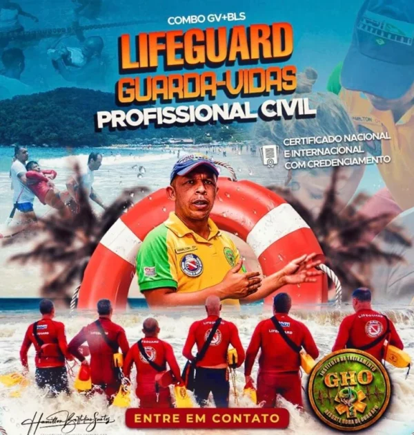 GUARDA VIDAS PROFISSIONAL CIVIL - PISCINA
