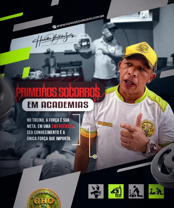 Primeiros Socorros em Academias